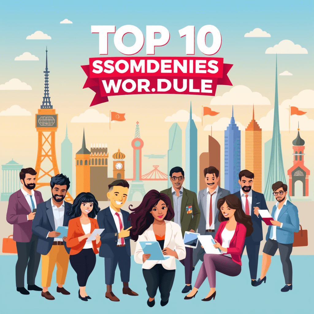 Top 10 service companies in world