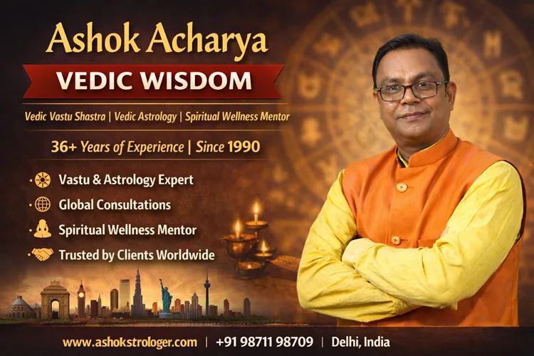Ashok Acharya Vedic Wisdom Sets New Global Standards in Vedic Vastu Shastra and Holistic Spiritual Guidance